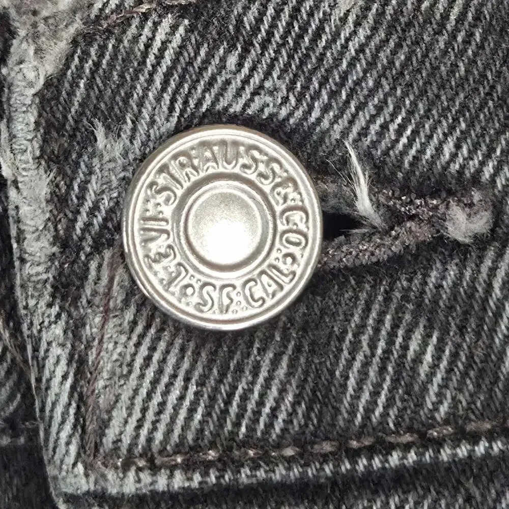 Vintage 80s Levis 550 Black Jeans Mens 42x32 Made in Puerto Rico USA 1989 Frayed